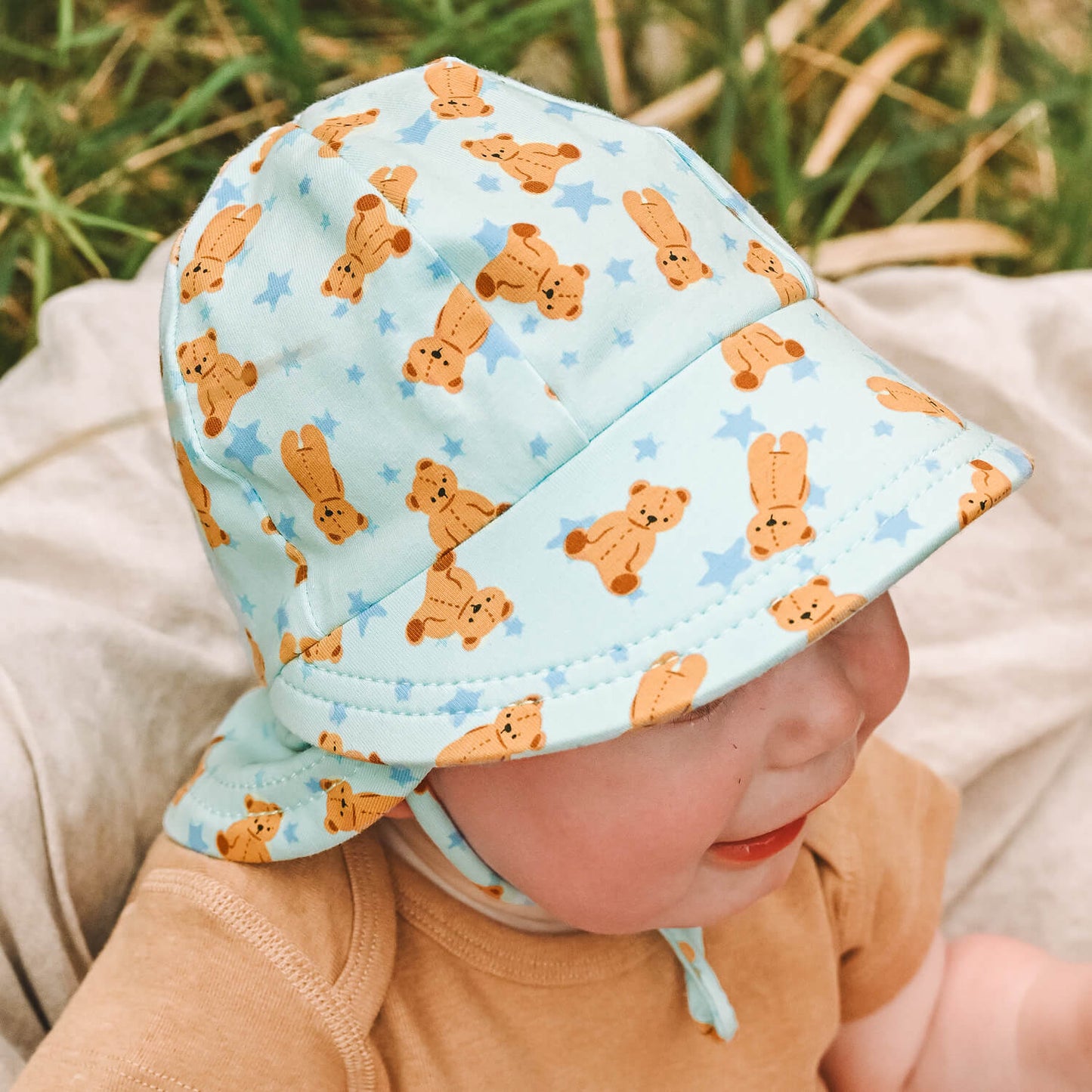 Swim Legionnaire Flap Beach Hat - Lil' Shrimp