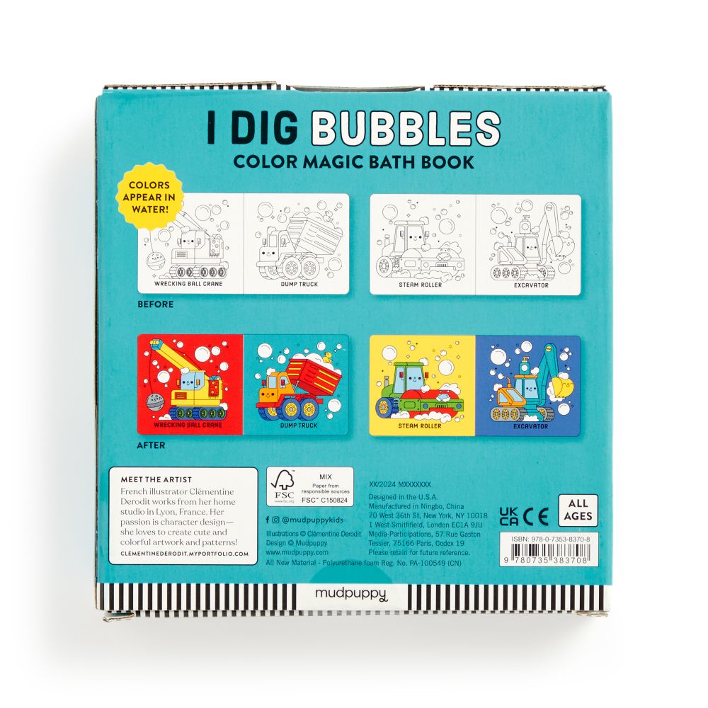 Magic Bath Book – I Dig Bubbles