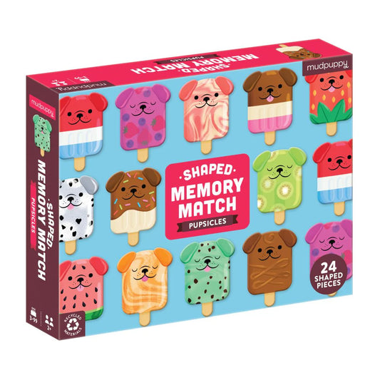 Memory Match Shaped - Pupsicles