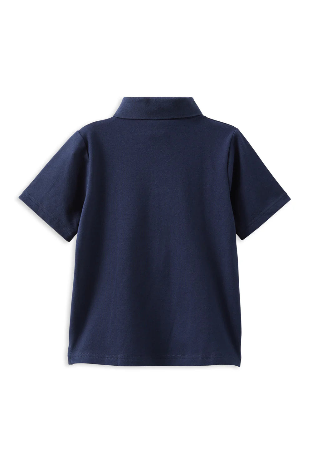 Navy Knit Polo