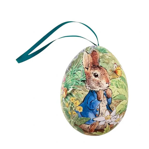 Peter Rabbit Mini Egg Shaped Tin - Assorted