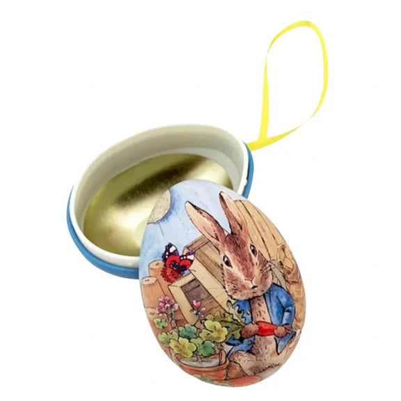 Peter Rabbit Mini Egg Shaped Tin - Assorted