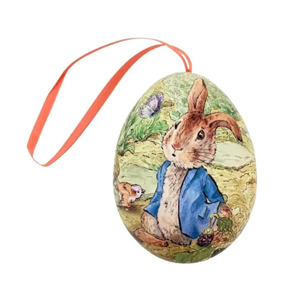 Peter Rabbit Mini Egg Shaped Tin - Assorted