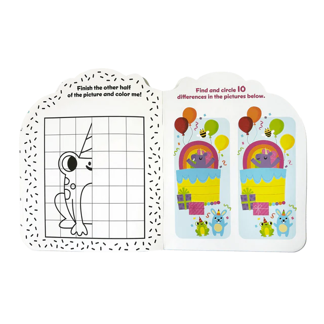 Ooly Playful Pages Activity Book – Unicorn Party