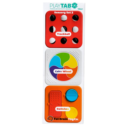 PlayTab Sensory Set 2 (Trackball, Colour Wheel & Switcher)
