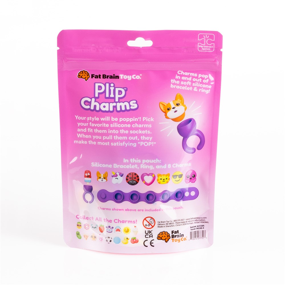 Plip Charms Purple Bracelet