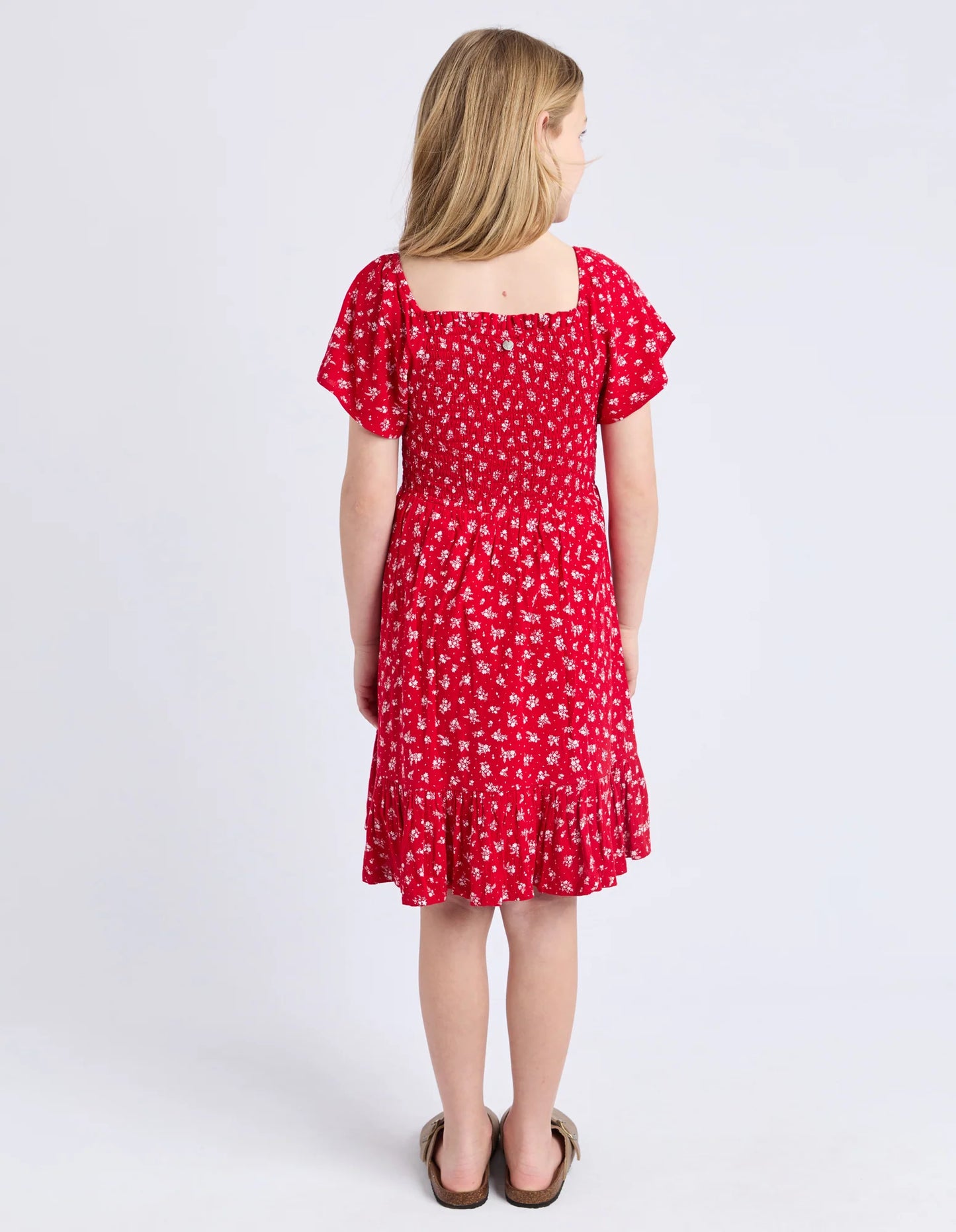 Poppy Dress - Red (8-14)