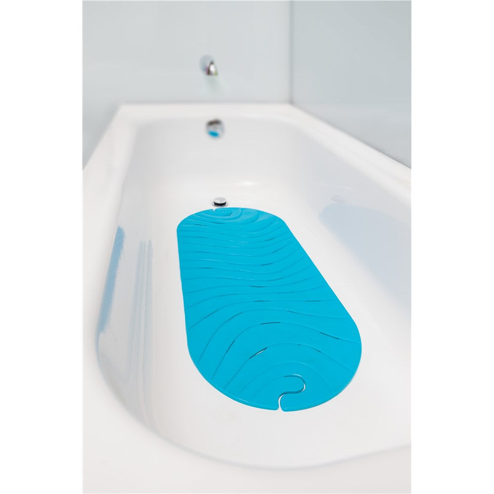 RIFFLE Bath Mat - Blue