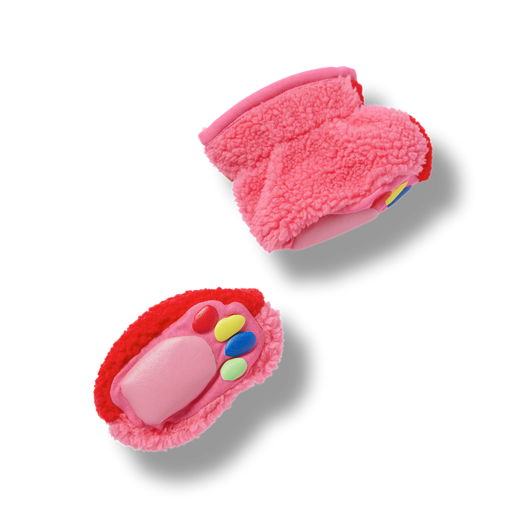 A Is For Apple Baby Sherpa Baby Bootie - Lucky Last! (Size 3-6m)