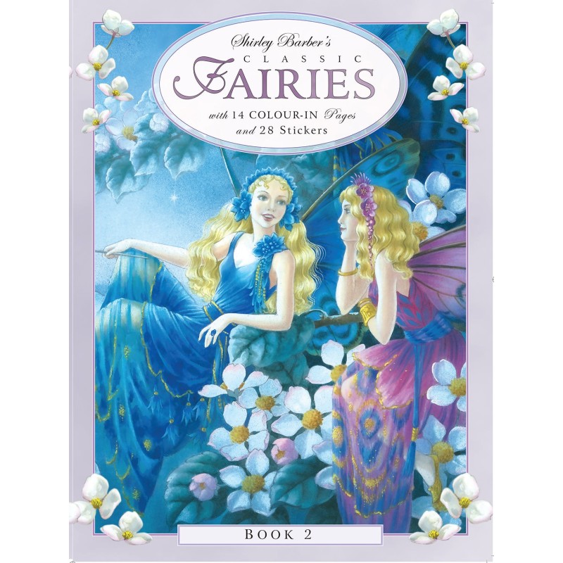 Shirley Barber's Colour-in and Stickers Book 2