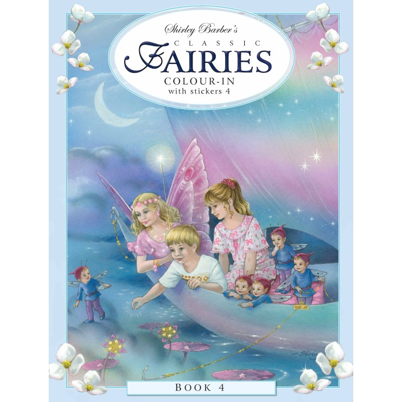 Shirley Barber's Colour-in and Stickers Book 4