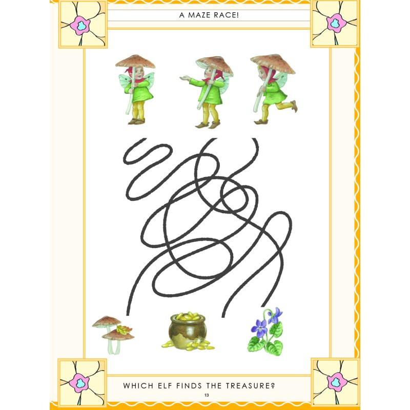 Shirley Barber's Fairy Folk Activity Book