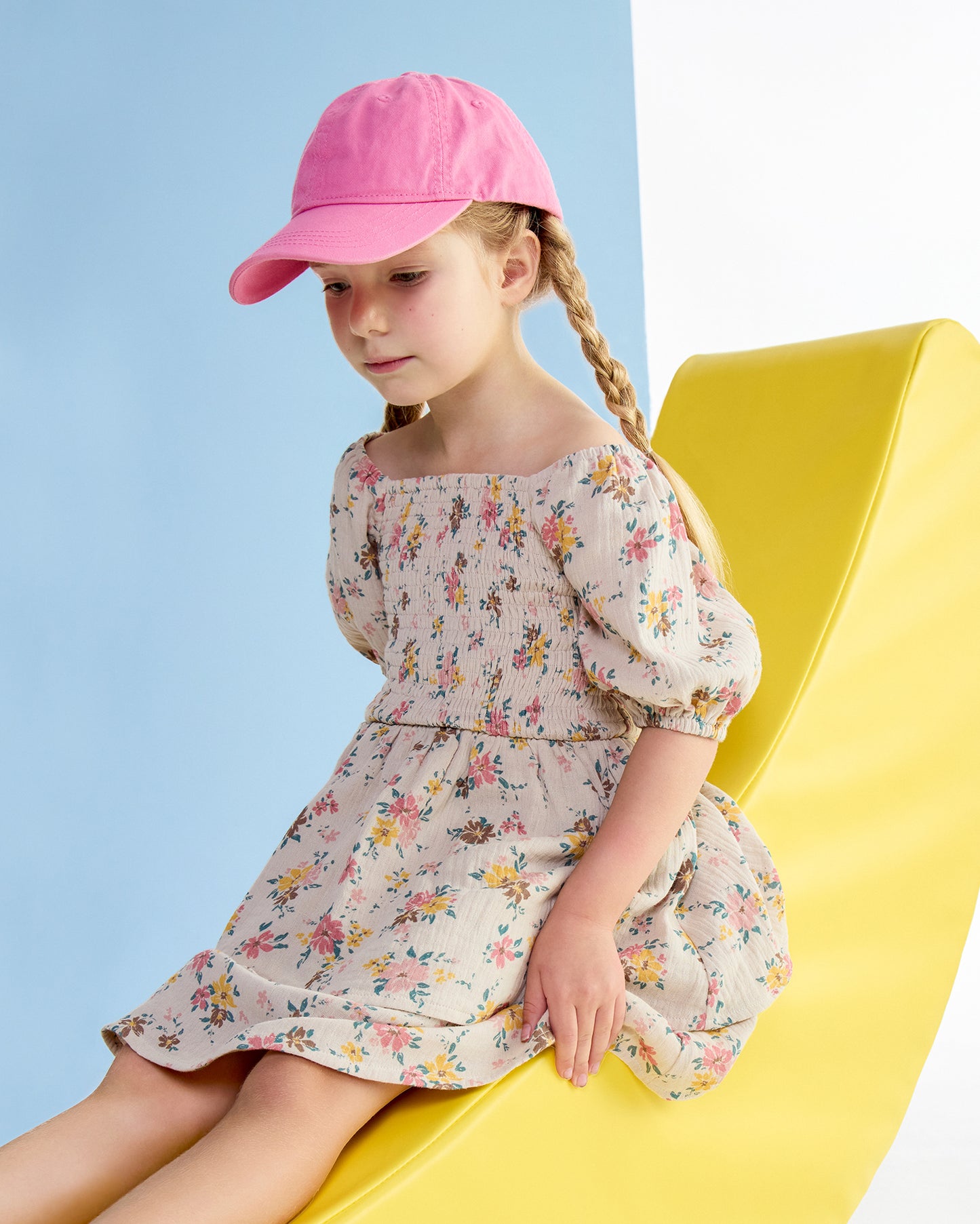 Yasmin Shirred Dress