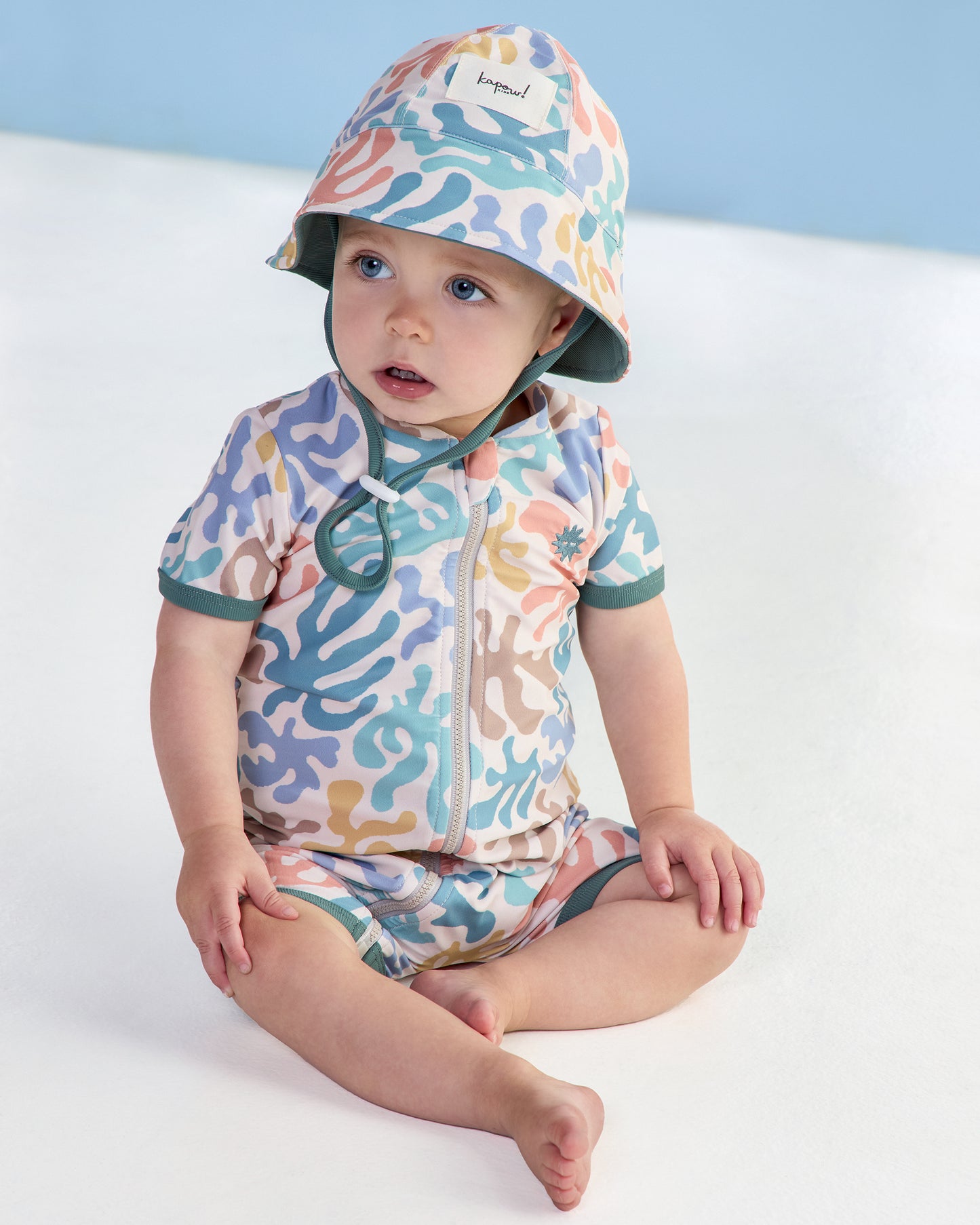 Coral SS Swimsuit UPF50+