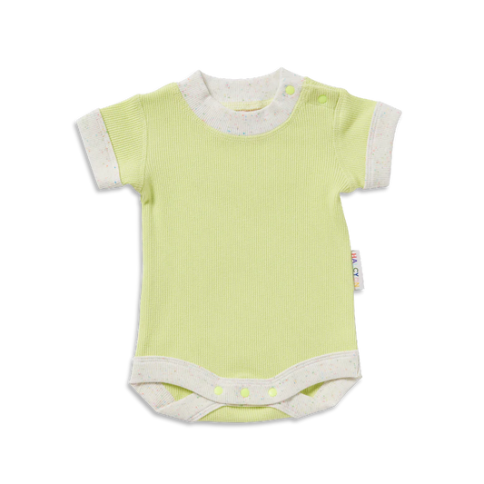 Sorbet Organic Short Sleeve Bodysuit - Sugar & Spice - The Baby Shop