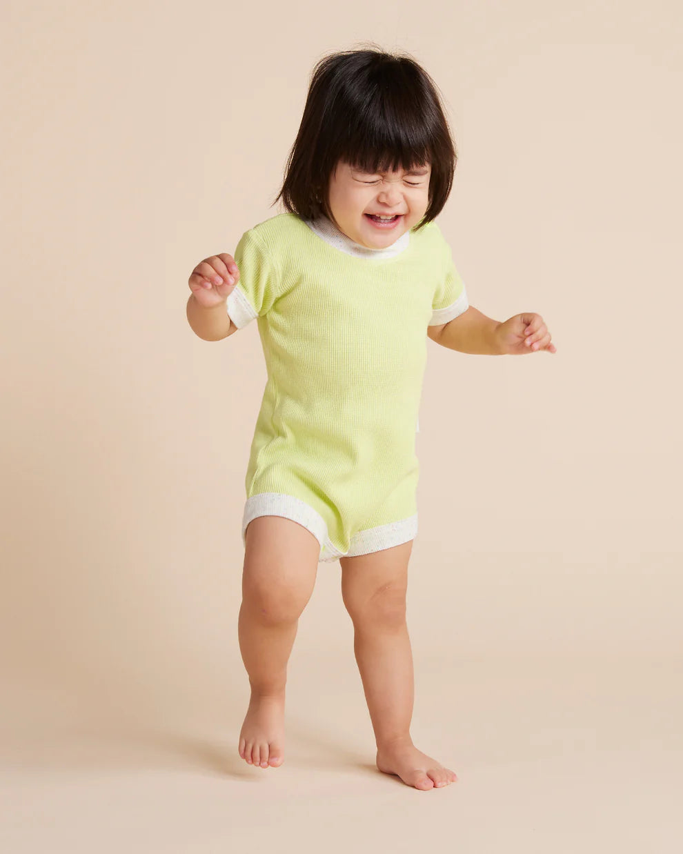 Sorbet Organic Short Sleeve Bodysuit - Sugar & Spice - The Baby Shop