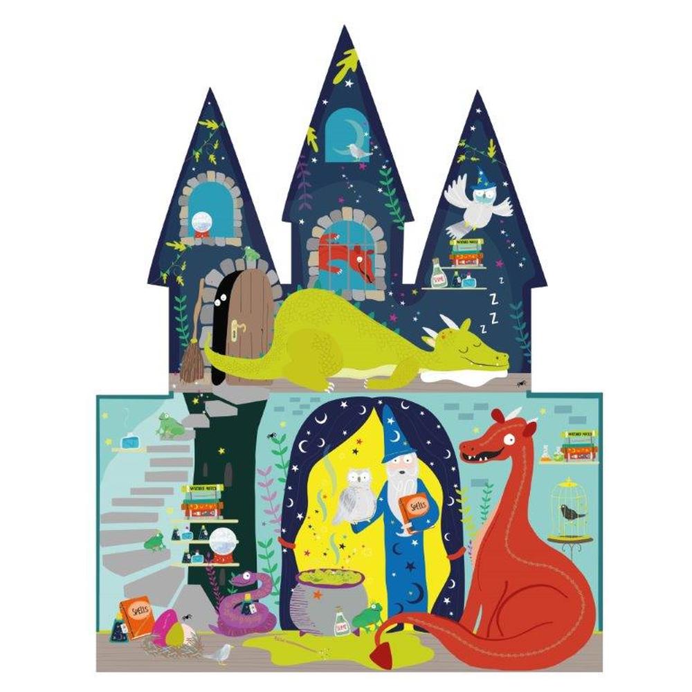 Spellbound: 40 Pc Shaped Jigsaw Puzzle