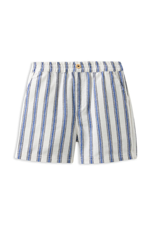 Stripe Linen Short