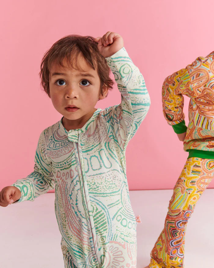 Tjala Tjukurpa Zip Romper
