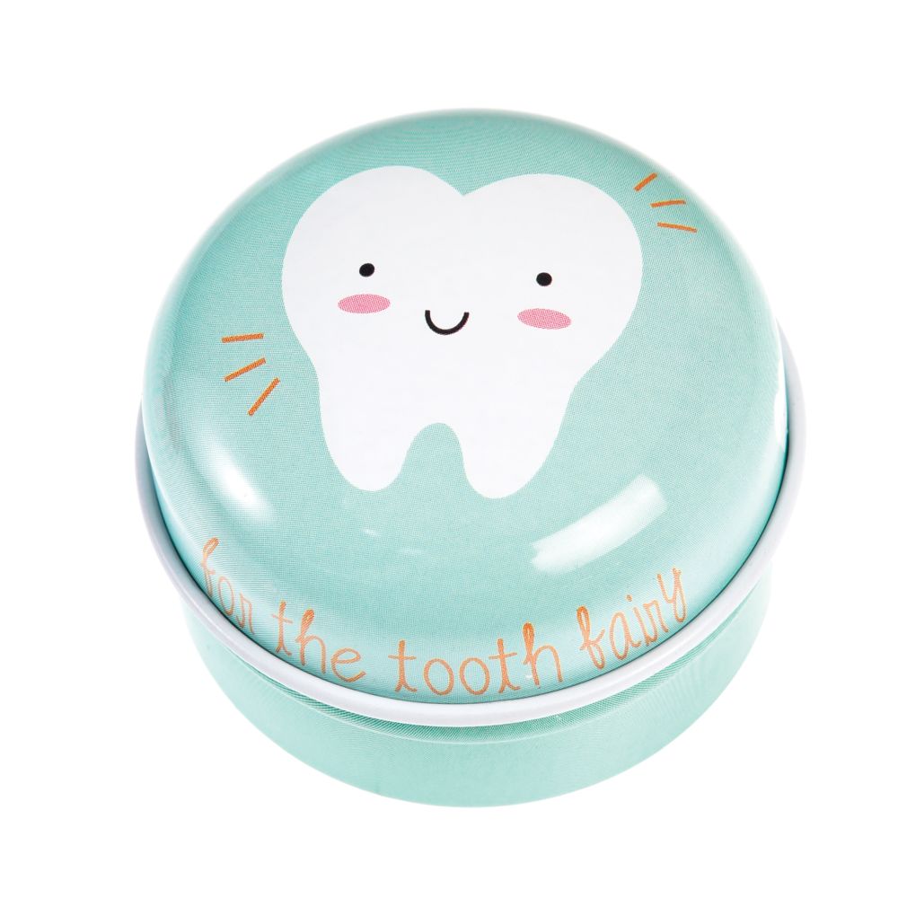Tooth Fairy Tin in Blue