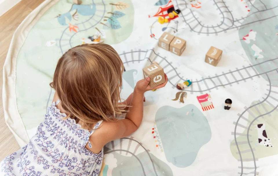 Toy Storage Bag - Train