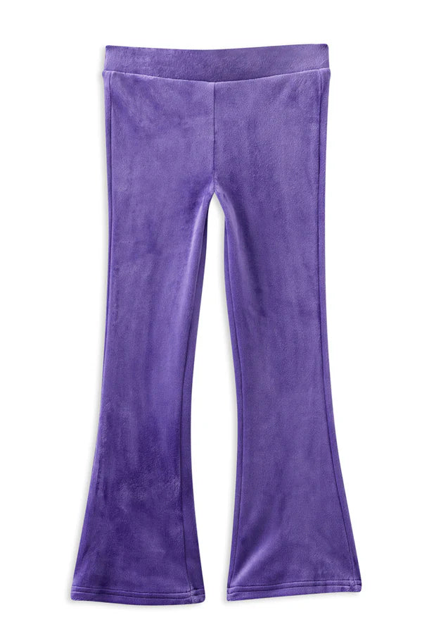 Violet Velour Flares