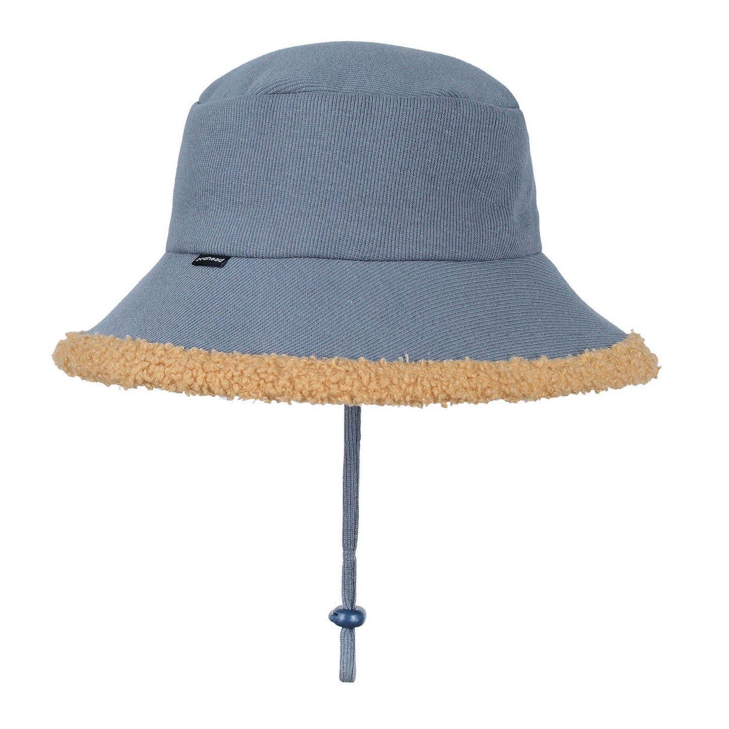 Rib Fleece Lined Bucket Sun Hat - Shadow