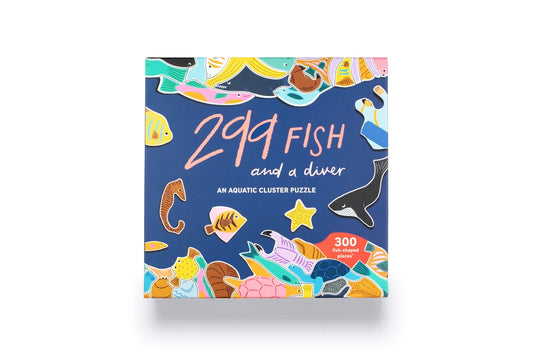 299 Fish (and a diver): An Aquatic Cluster Puzzle