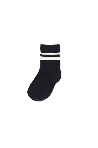 Baby Navy Stripe Socks