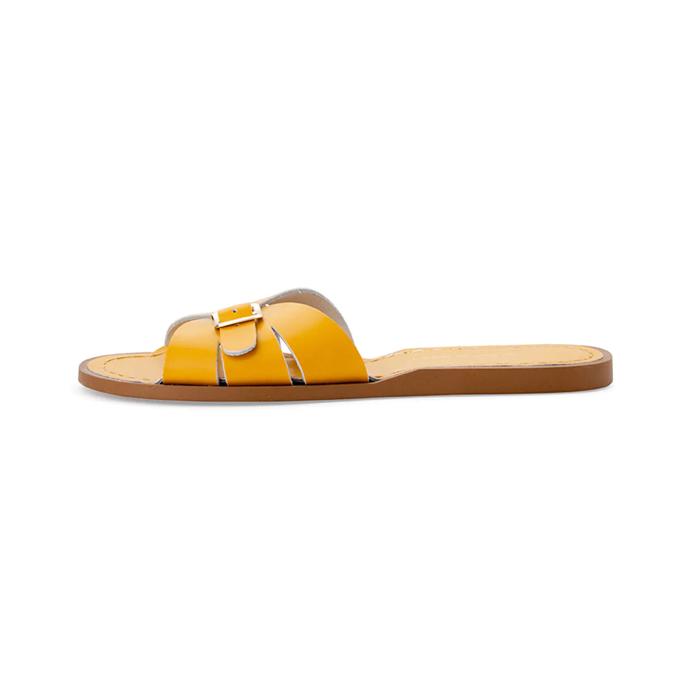 Ladies Salt Water Classic Slide in Mustard
