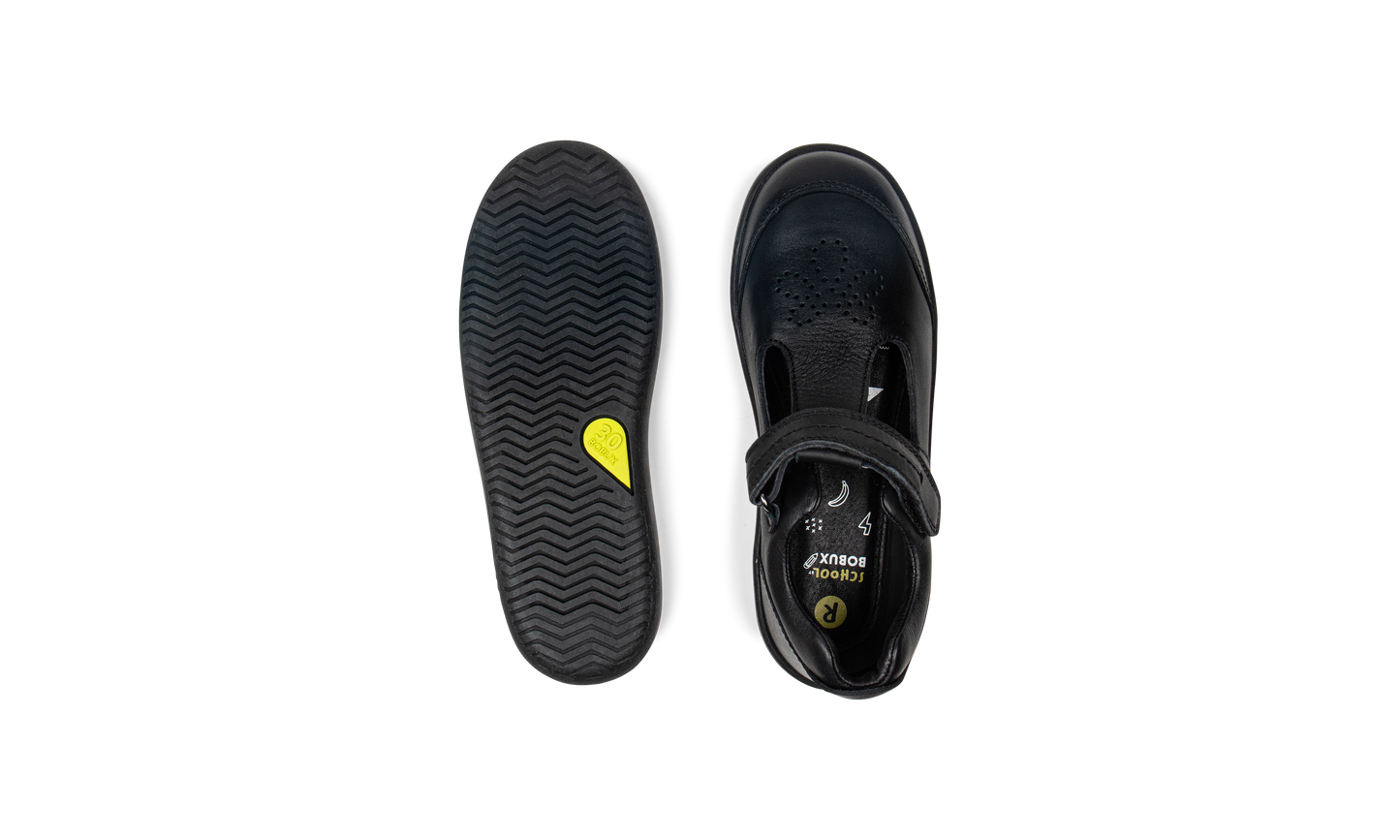 Brave Black School Shoe