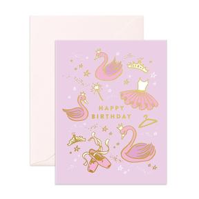 Happy Birthday Ballet Greeting Card - Lucky Last!