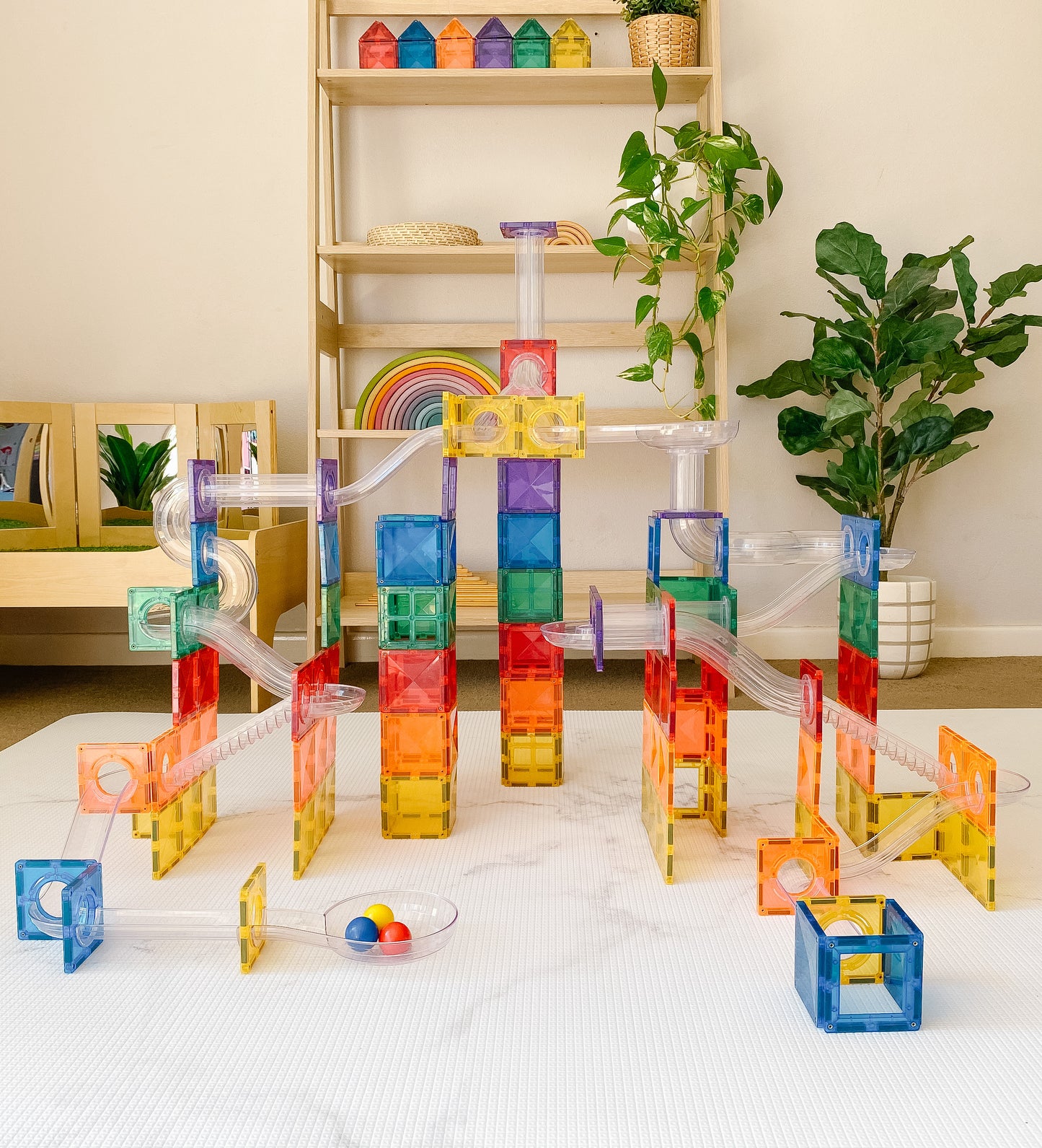 Connetix Ball Run 92 Piece Set