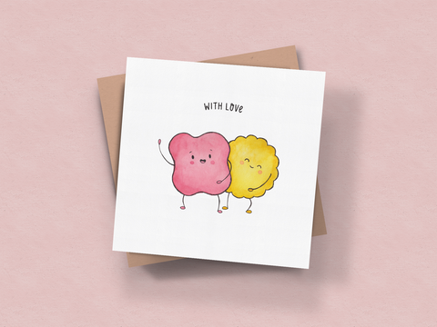 With Love Greeting Card