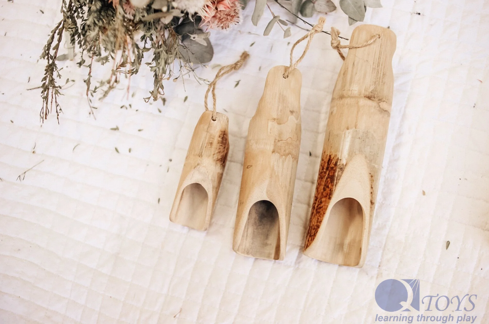 Bamboo Scoops Set of 3