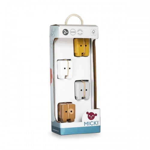 Micki Play World - Animal Se 4 Pcs