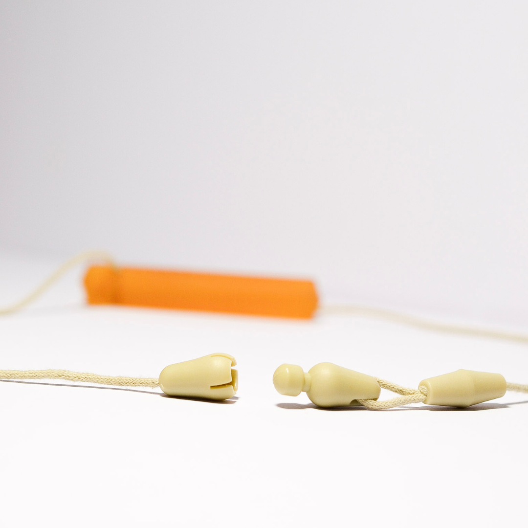 The Santo: Natural Rubber Sensory Chew Necklace Two Pack