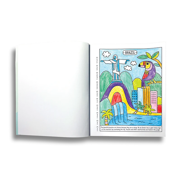 Colour By Numbers Colouring Books - Wonderful World