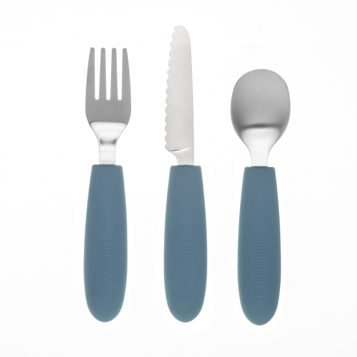 KiddiKutter Cutlery Set Sky Blue