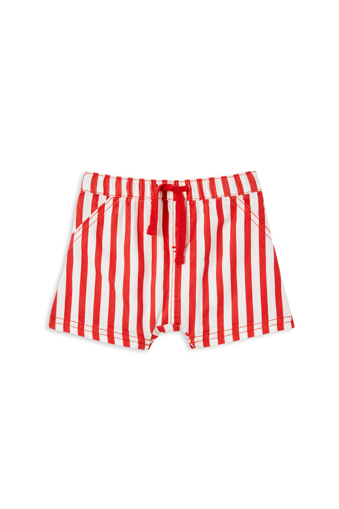 Red Stripe Baby Short - Lucky Last! (Size 3-6m)