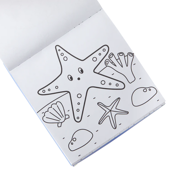 Carry Along Colouring Book Set - Sea Life