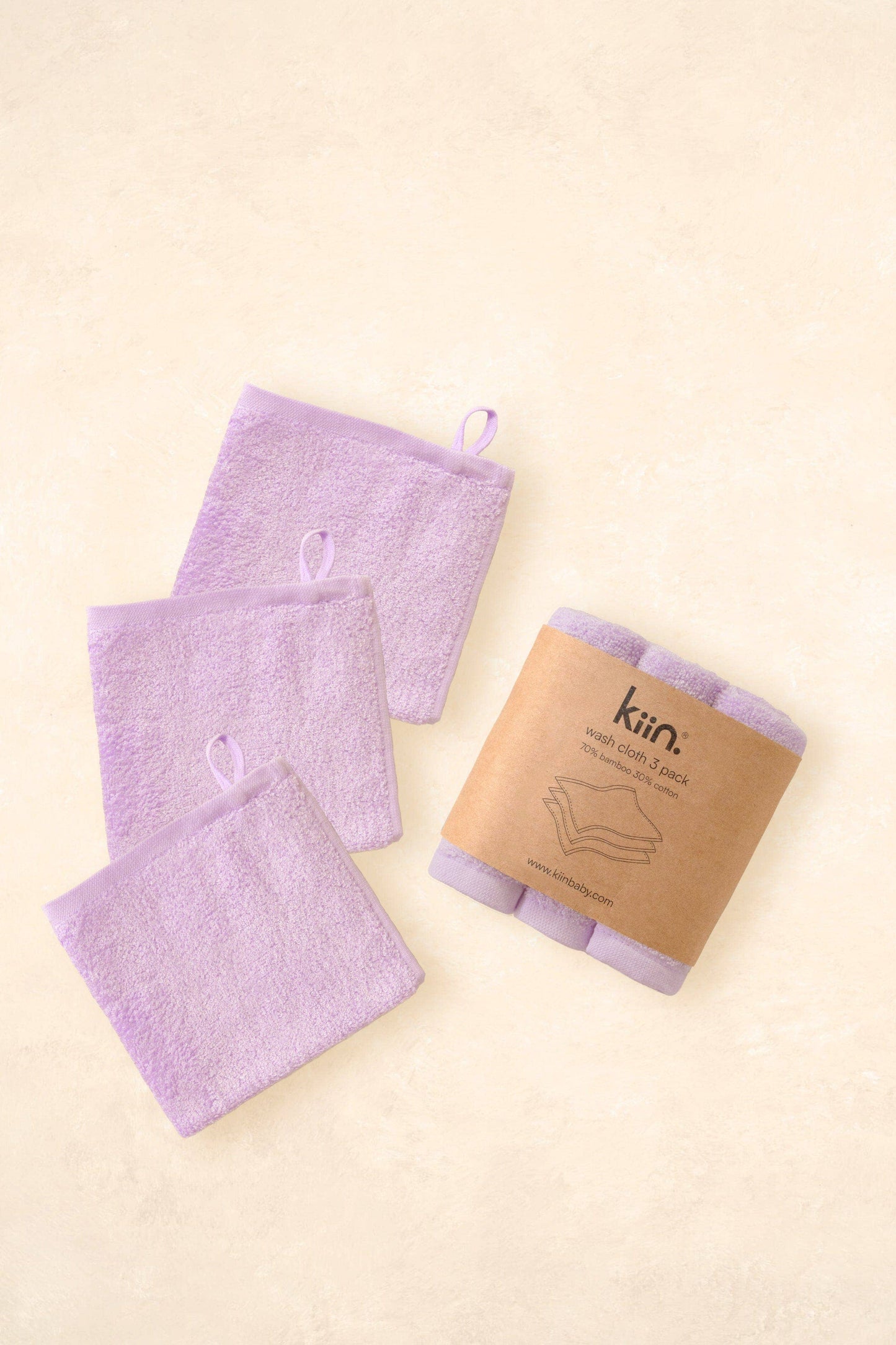 Wash Cloths 3 Pack - Assorted