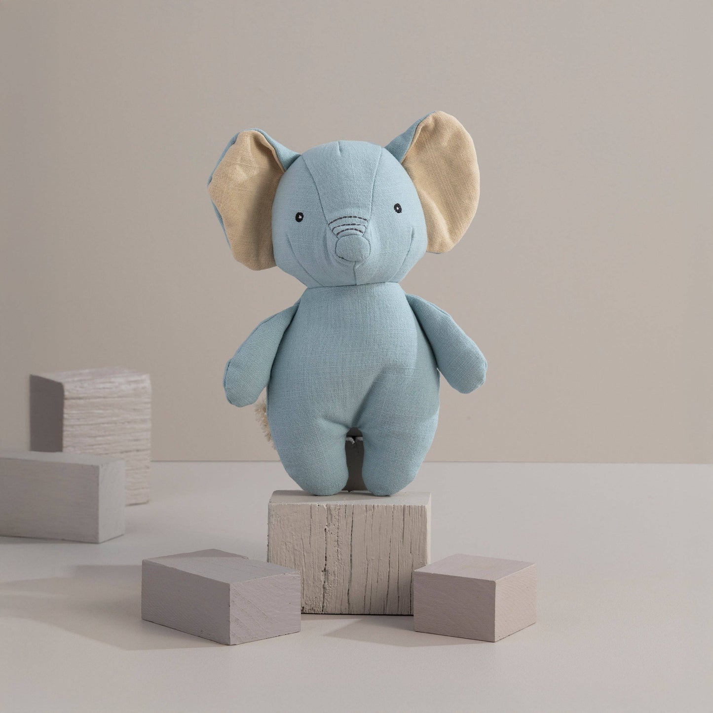 Linen Animal - Eddie the Elephant - Small
