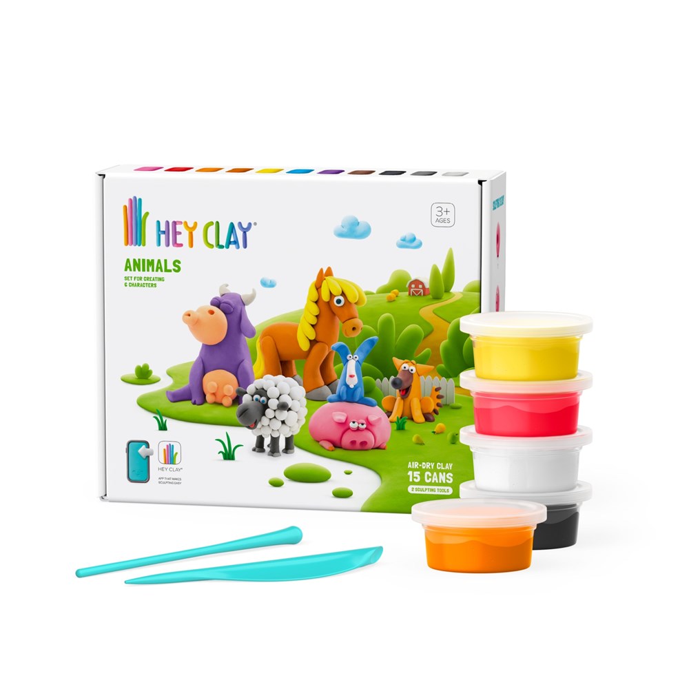 Hey Clay Animals Set (15 cans)