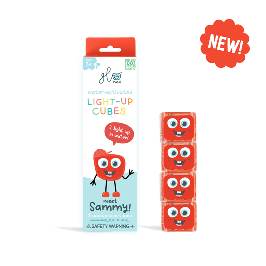Glo Pal Cubes Sammy (Red)