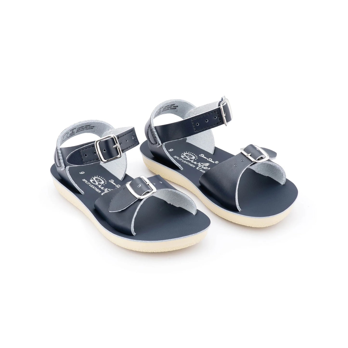 Sun-San Surfer Hook & Loop (Velcro Strap) Sandal - Navy