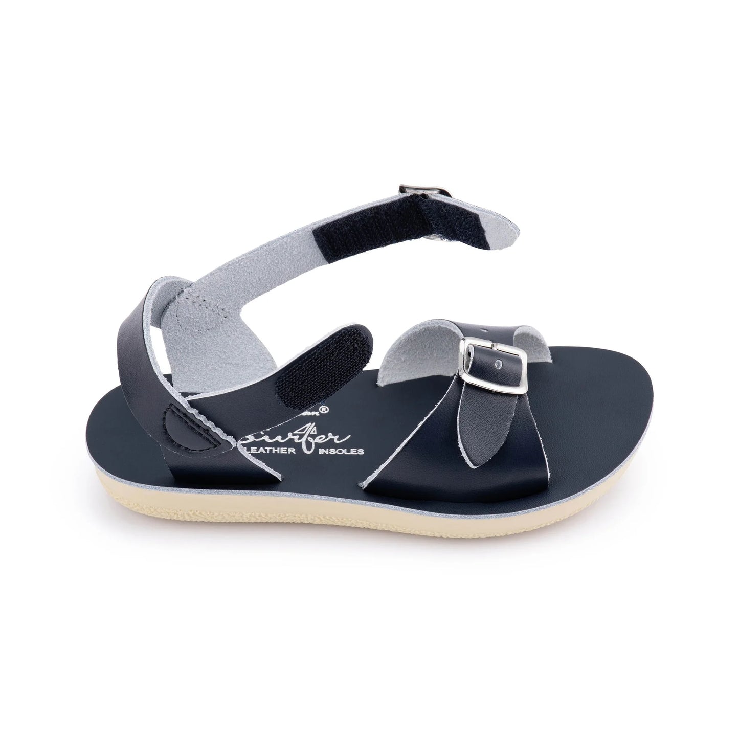 Sun-San Surfer Hook & Loop (Velcro Strap) Sandal - Navy