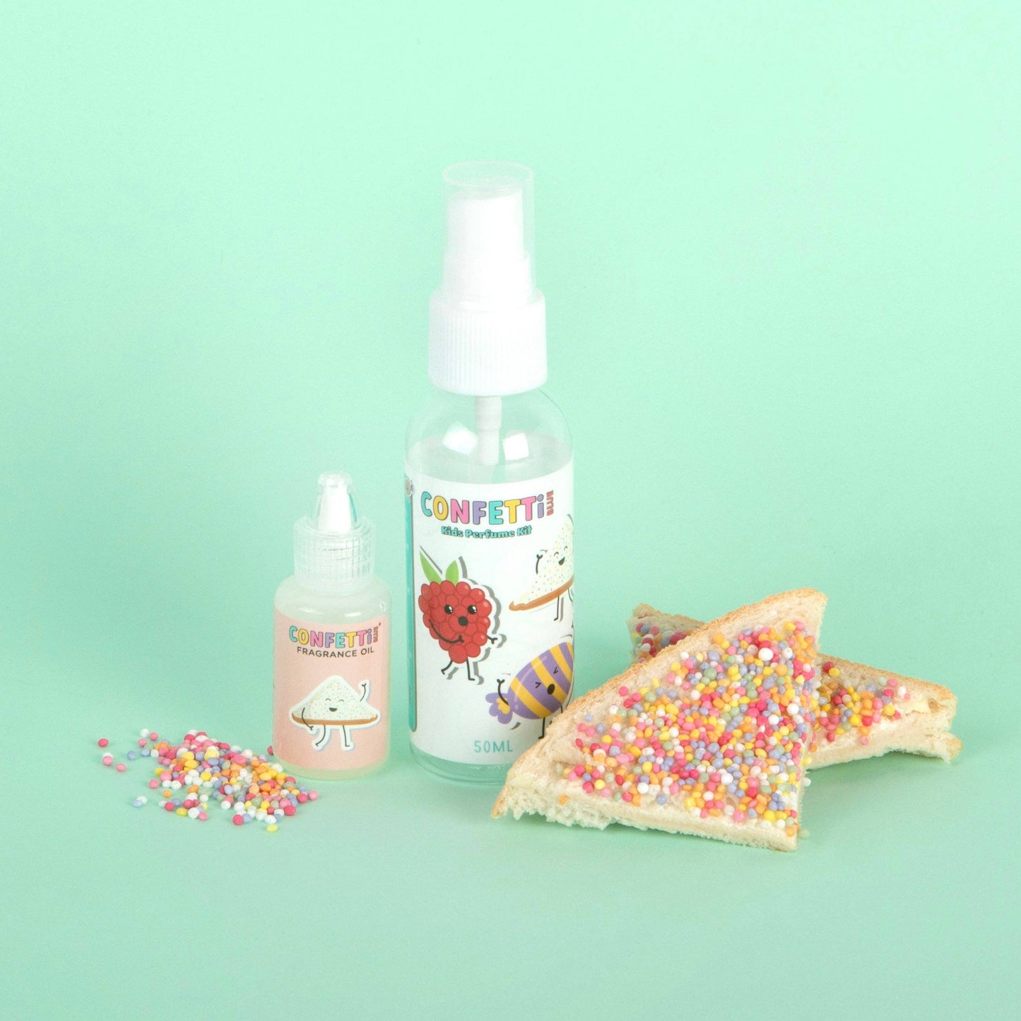 Fairy Bread Fragrance Oil and Perfume Bottle