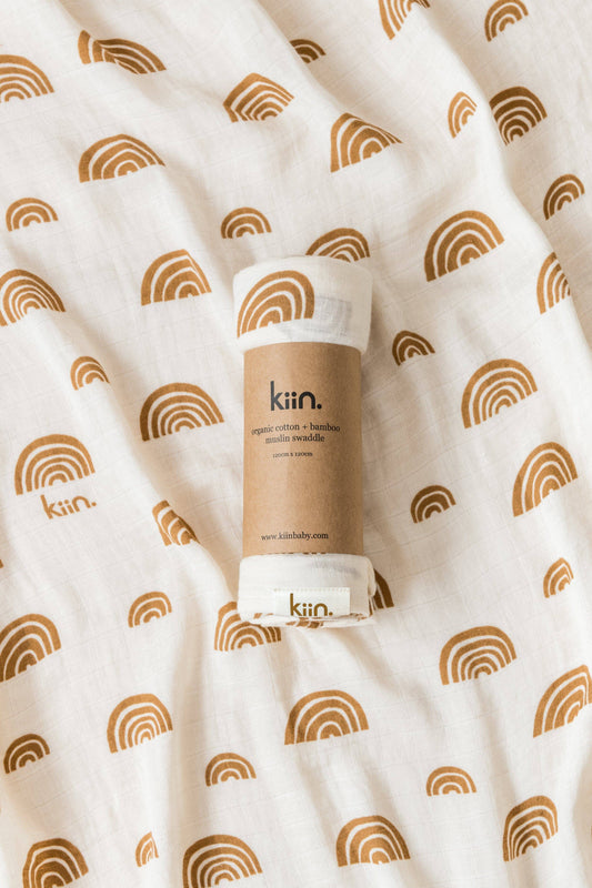 Organic Muslin Swaddle - Assorted