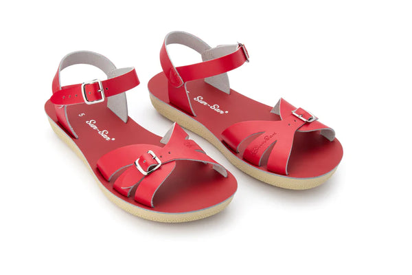 Sun-San Boardwalk Red Adult Sandals - Lucky Last! (Size US8)